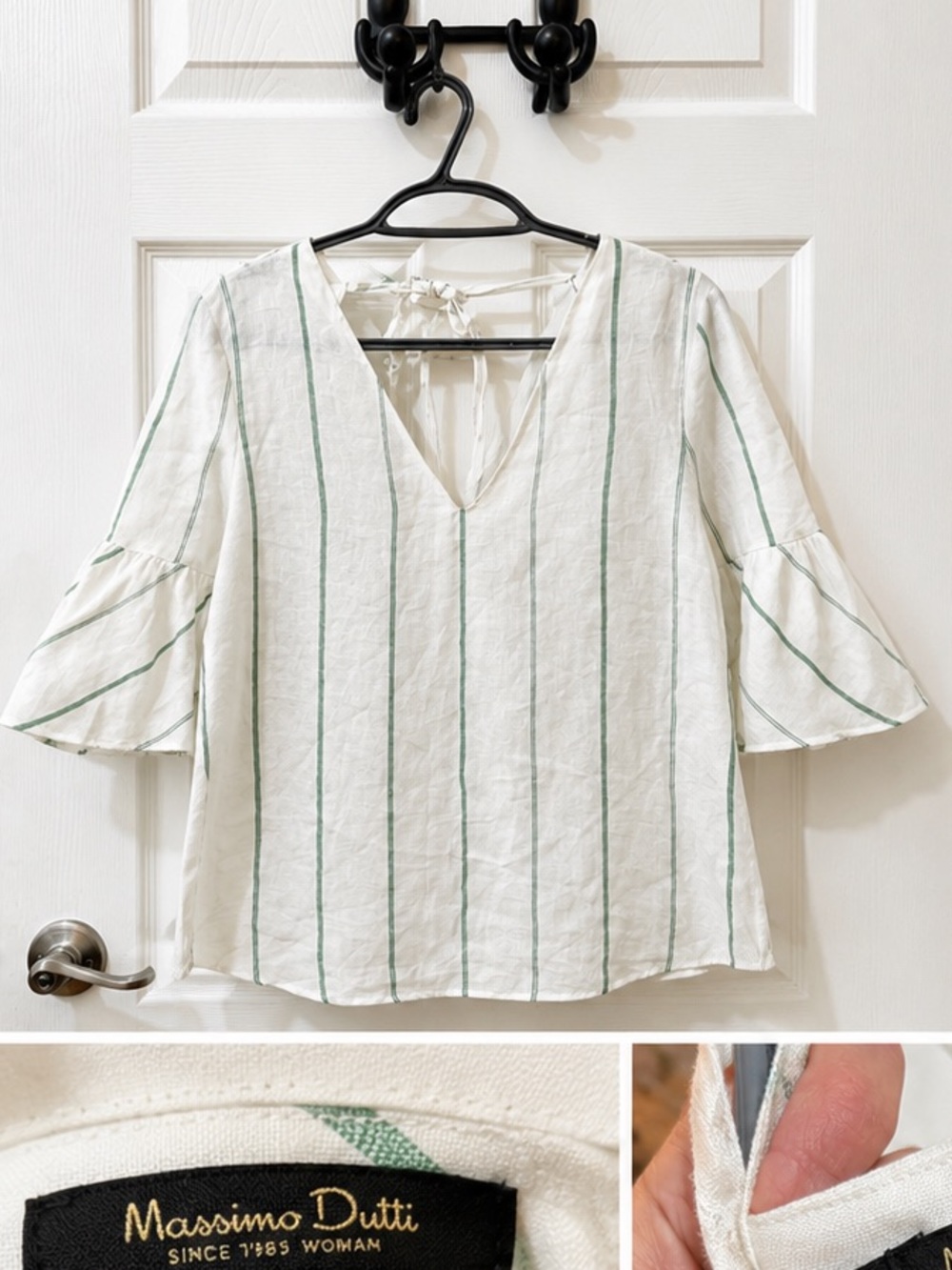 Massimo Dutti Linen Top – NWT- Small